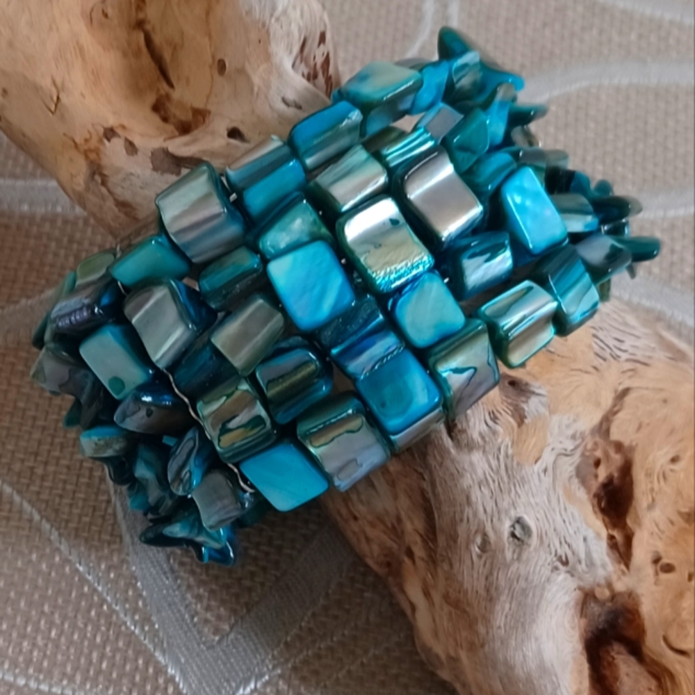 Blue Shell Bracelet!